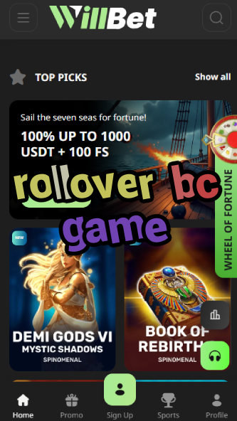 Rollover BC Game - Wagering Requirements-vz72fvrf.com